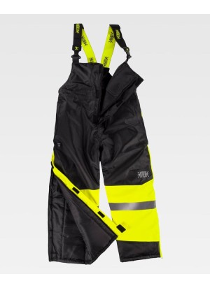 Peto alta visibilidad impermeable y acolchado Workteam C7027