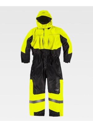 Buzo alta visibilidad impermeable y acolchado Workteam C7020