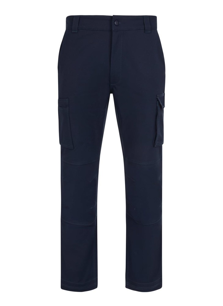 Pantalón elástico de alto rendimiento Velilla 103030X Azul Navy