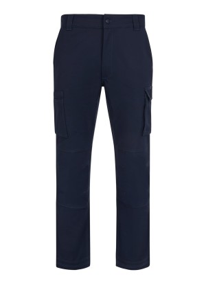 Pantalón elástico de alto rendimiento Velilla 103030X Azul Navy
