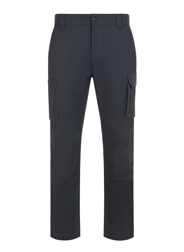 Pantalón elástico de alto rendimiento Velilla 103030X Gris oscruro