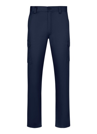 Pantalón de trabajo multibolsillos corte entallado Velilla 103026 navy