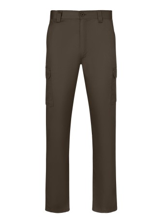Pantalón de trabajo multibolsillos corte entallado Velilla 103026 verde caza