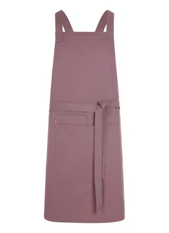 Delantal largo con peto hidrófugo Velilla 404214 Grosella