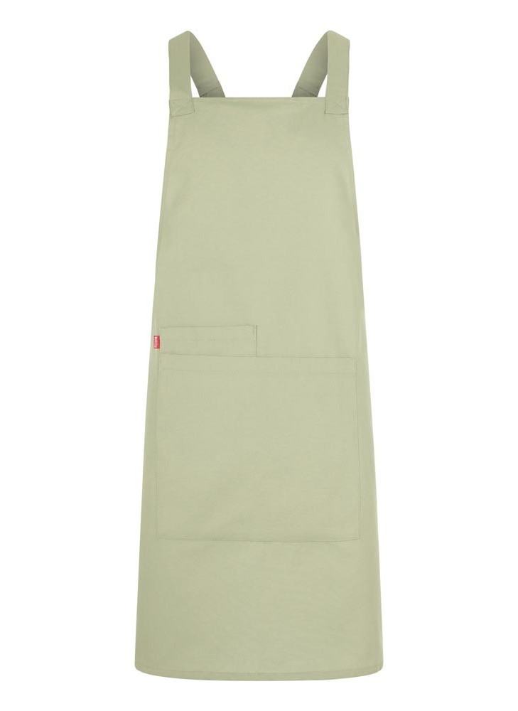Delantal largo con peto hidrófugo Velilla 404214 Pistacho