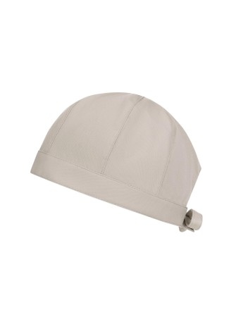 Gorro cocina 100% algodón orgánico Velilla 404015 Almendra