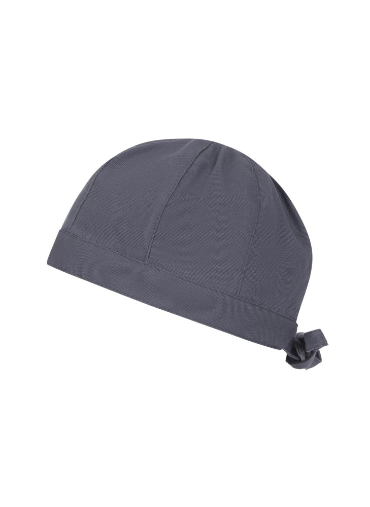 Gorro cocina 100% algodón orgánico Velilla 404015 Pizarra