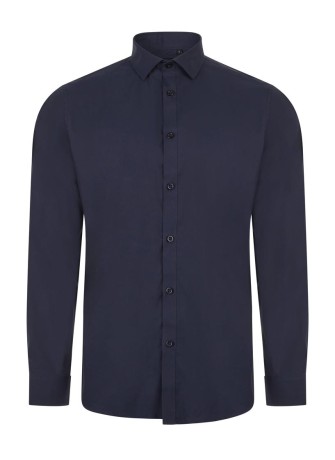 Camisa Stretch cuello italiano y manga larga Velilla 405017S