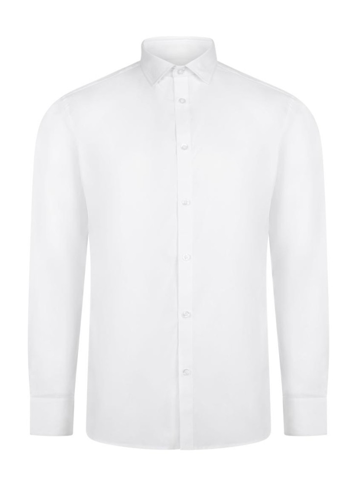 Camisa Stretch cuello italiano y manga larga Velilla 405017S