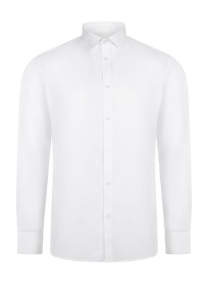 Camisa Stretch cuello italiano y manga larga Velilla 405017S