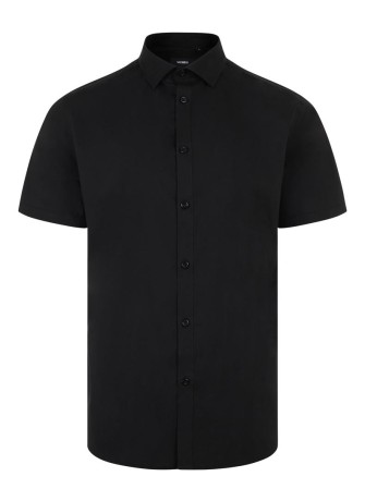 Camisa Stretch cuello italiano y manga corta Velilla 405016S