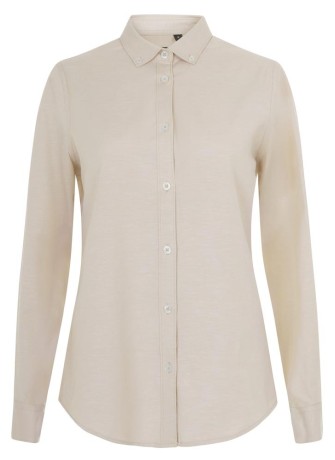 Camisa oxford stretch manga larga mujer Velilla 405005S