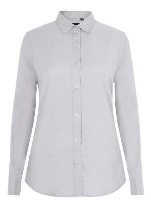 Camisa oxford stretch manga larga mujer Velilla 405005S