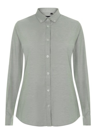 Camisa oxford stretch manga larga mujer Velilla 405005S