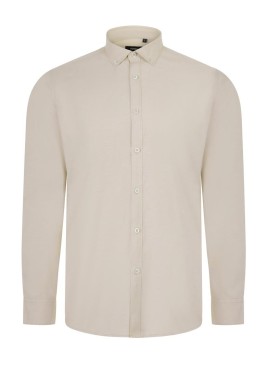 Camisa oxford stretch manga larga Velilla 405004S