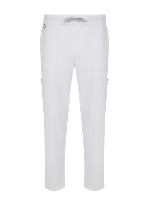 Pantalón pijama recto Stretch Velilla 533020S Blanco