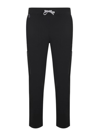 Pantalón pijama recto Stretch Velilla 533020S Negro