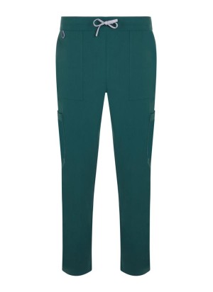 Pantalón pijama recto Stretch Velilla 533020S Verde jungla
