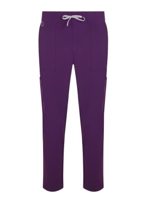 Pantalón pijama recto Stretch Velilla 533020S Ciruela