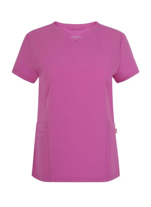 Camisola Sanitaria Stretch manga corta Mujer Velilla 535221S Orquidea