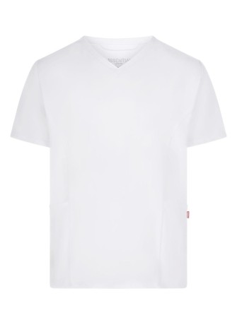 Camisola sanitaria pijama Stretch manga corta Velilla 535220S Blanca