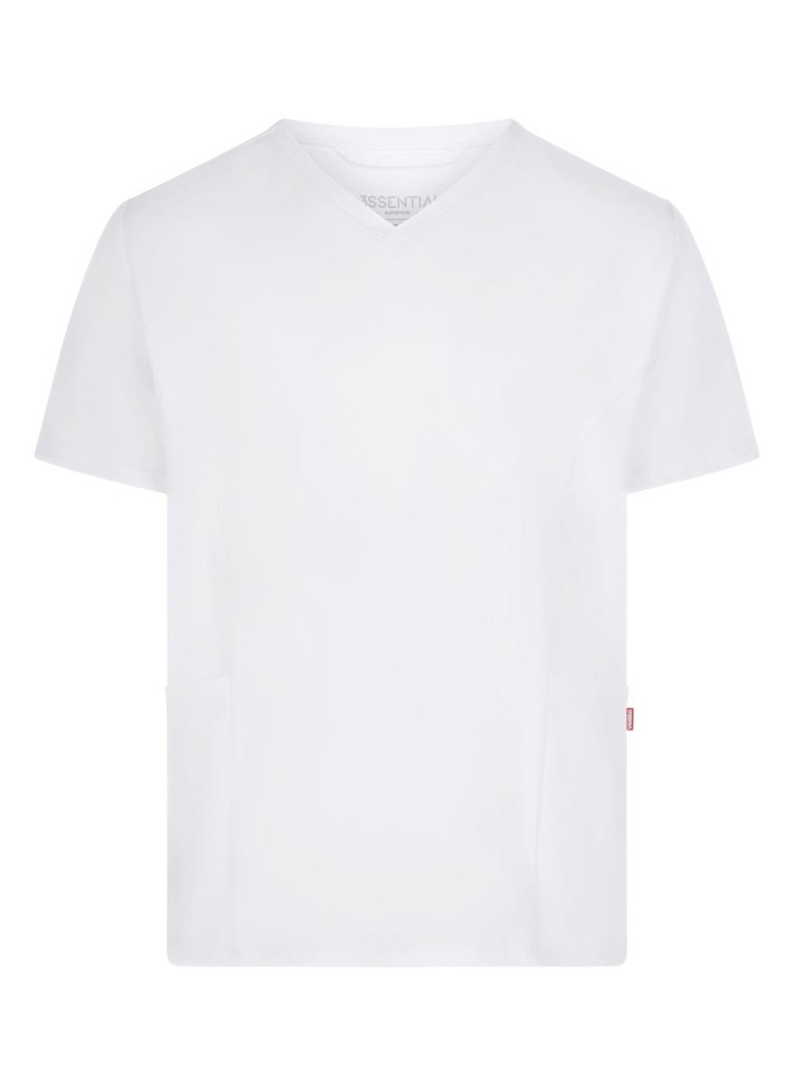 Camisola sanitaria pijama Stretch manga corta Velilla 535220S Blanca