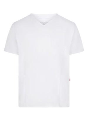 Camisola sanitaria pijama Stretch manga corta Velilla 535220S Blanca