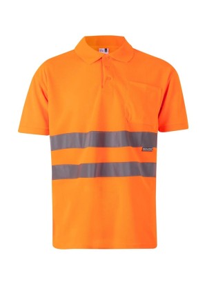 Polo de alta visibilidad Velilla 172 Naranja