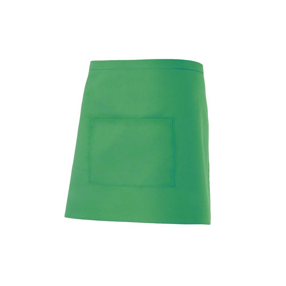Delantal corto camarero Verde Velilla 404201