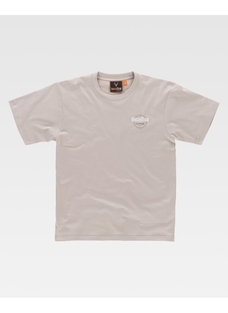 Camiseta de trabajo básica algodón workteam S6620 Gris topo