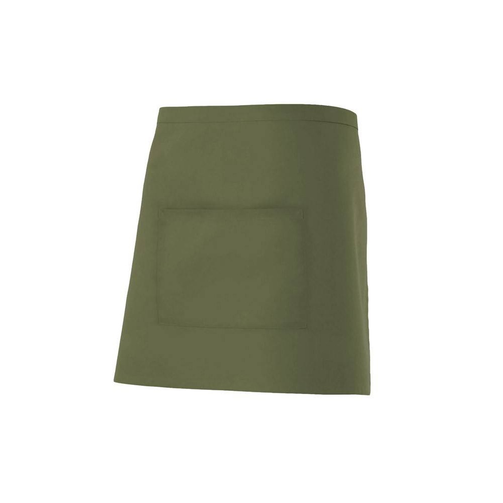 Delantal corto camarero Verde caza Velilla 404201