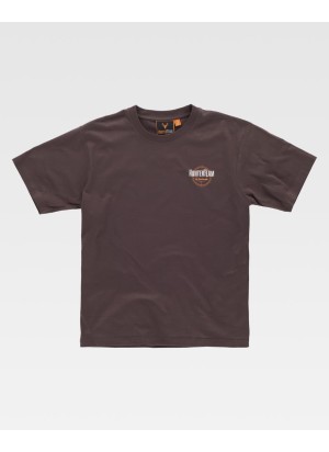 Camiseta de trabajo básica algodón workteam S6620 Marrón