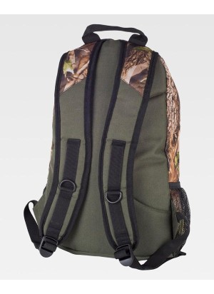 Mochila de trabajo estampada camuflaje workteam WFA420 Verde caza