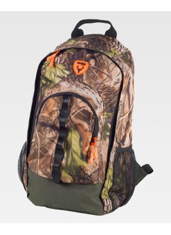 Mochila de trabajo estampada camuflaje workteam WFA420 Verde caza