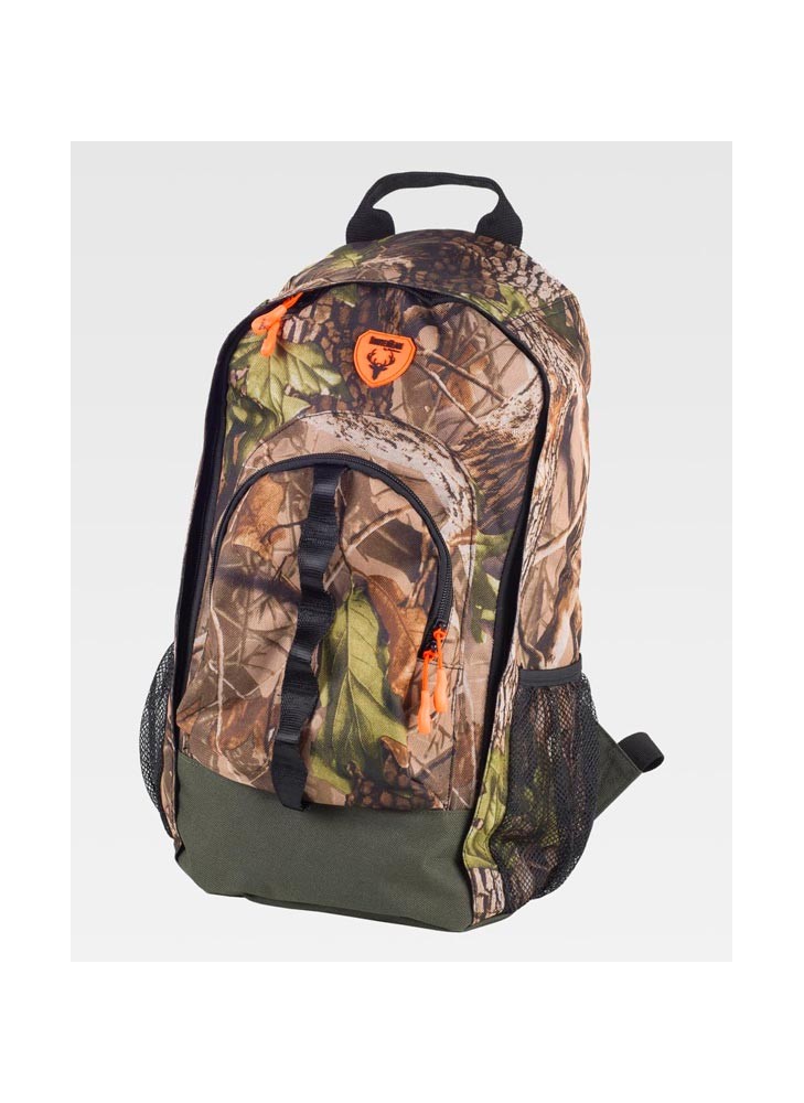 Mochila de trabajo estampada camuflaje workteam WFA420 Verde caza