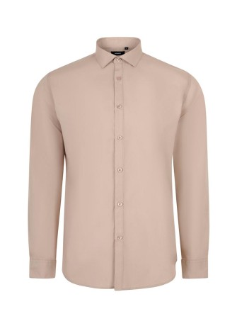Camisa de trabajo manga larga velilla 405009 Beige claro