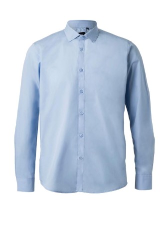 Camisa de trabajo manga larga velilla 405009 Celeste