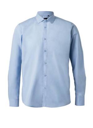 Camisa de trabajo manga larga velilla 405009 Celeste