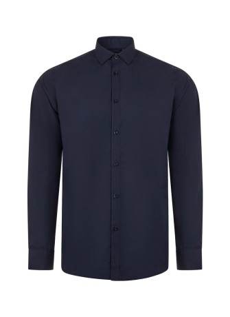 Camisa de trabajo manga larga velilla 405009 Azul navy