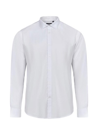 Camisa de trabajo manga larga velilla 405009 Blanca