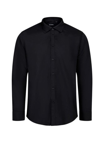 Camisa de trabajo manga larga velilla 405009 Negro