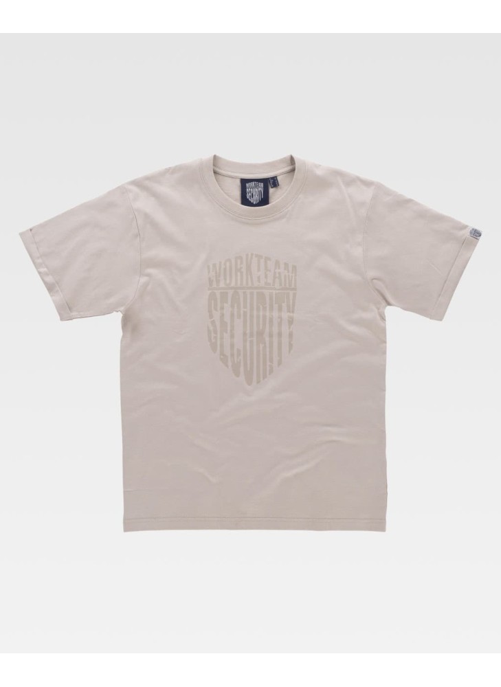 Camisetas de trabajo manga corta Workteam S6621 Gris topo