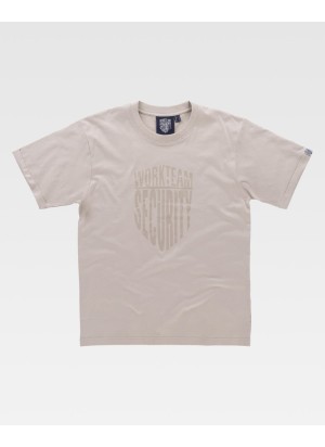 Camisetas de trabajo manga corta Workteam S6621 Gris topo