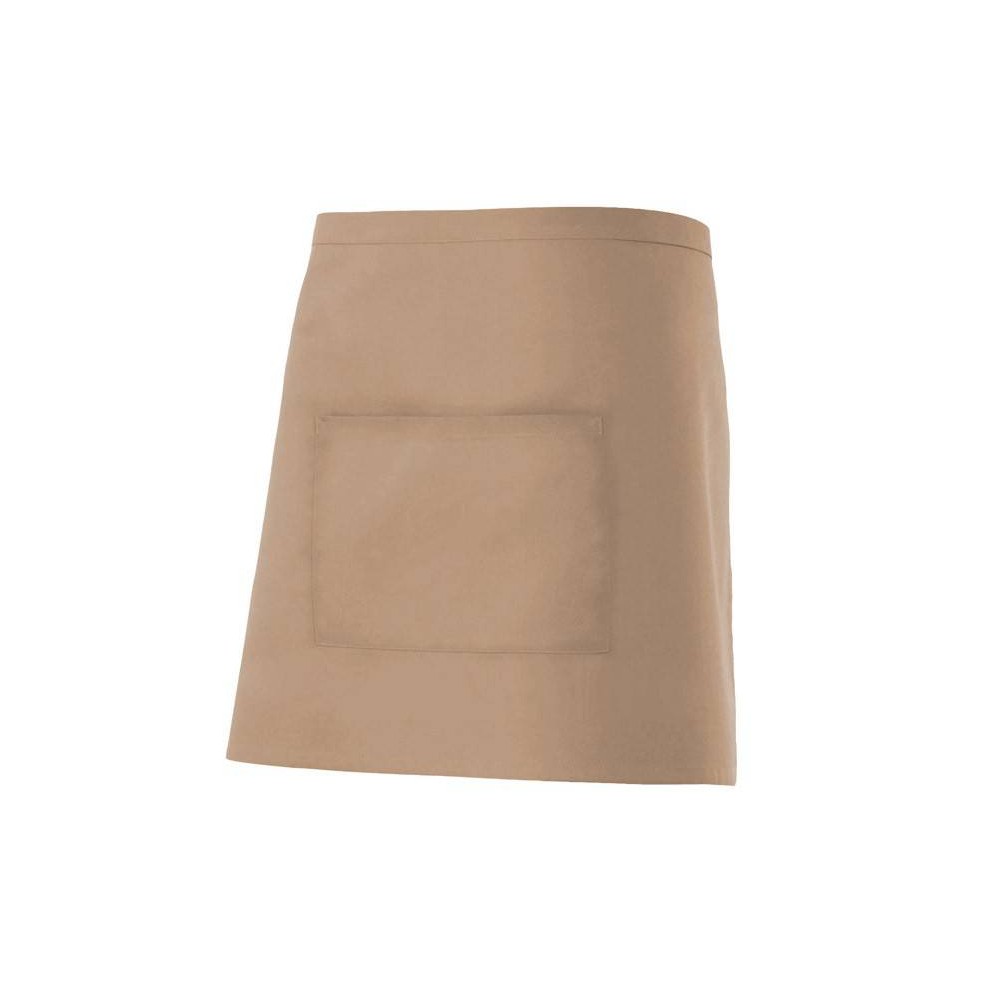 Delantal corto camarero Beige Velilla 404201