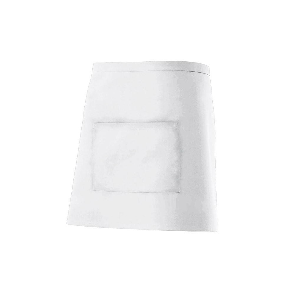Delantal corto camarero Blanco Velilla 404201
