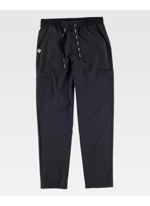 Pantalón sanitario elástico Workteam B6960 Negro