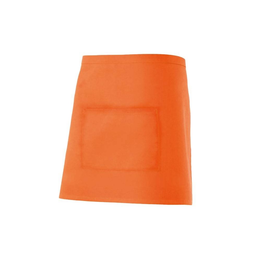 Delantal corto camarero Naranja Velilla 404201
