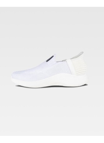 Zapatilla sanitaria de punto Workteam P4020 blanca