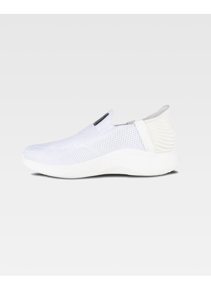 Zapatilla sanitaria de punto Workteam P4020 blanca