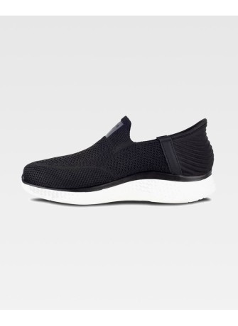 Zapatilla sanitaria de punto Workteam P4020 Negro